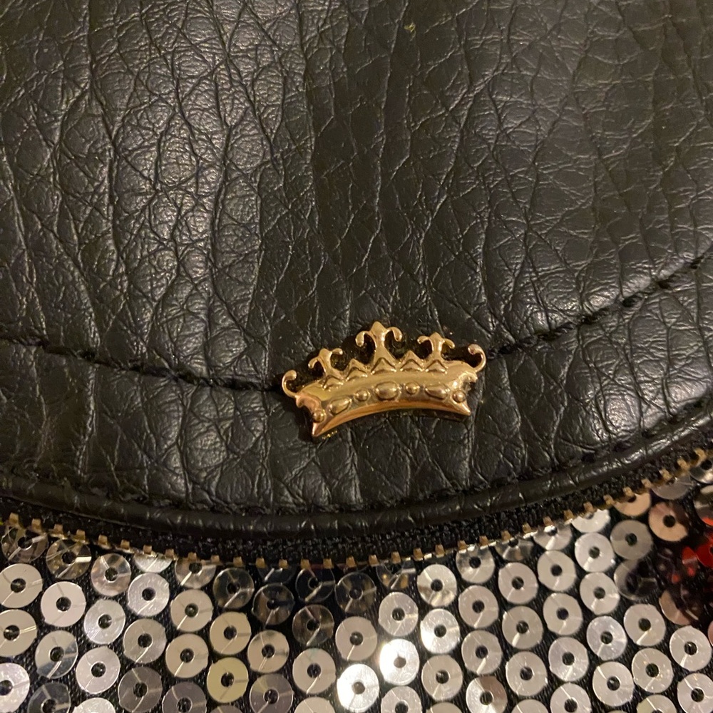 Juicy Couture Sequin Lip Pattern Shoulder Bag - image 4